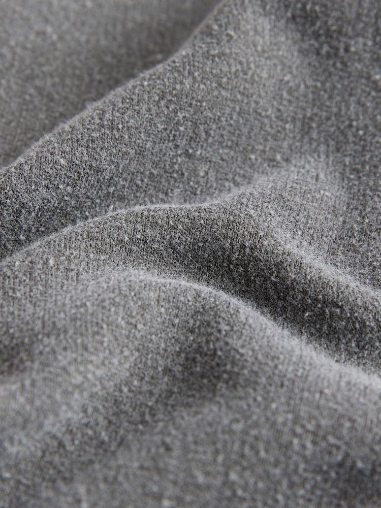 Charcoal Grey Teddy Sweatshirt - Image 6 of 7