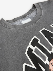 Charcoal Grey Teddy Sweatshirt - Image 7 of 7