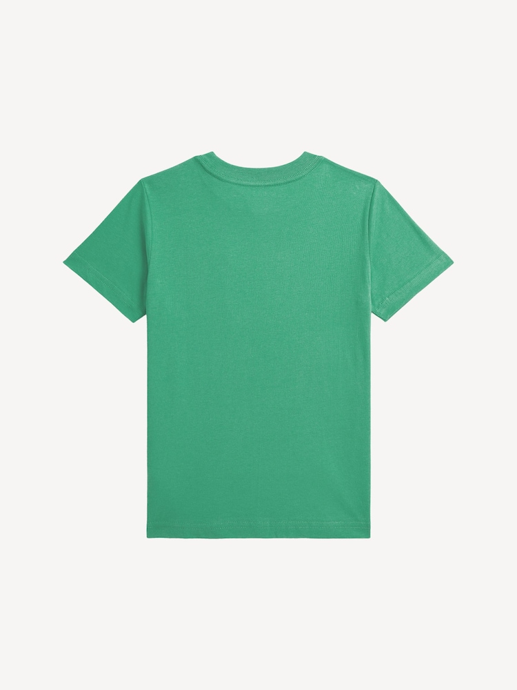 Polo Ralph Lauren Green 26/1 Jersey Short Sleeve T-Shirt - Image 2 of 2
