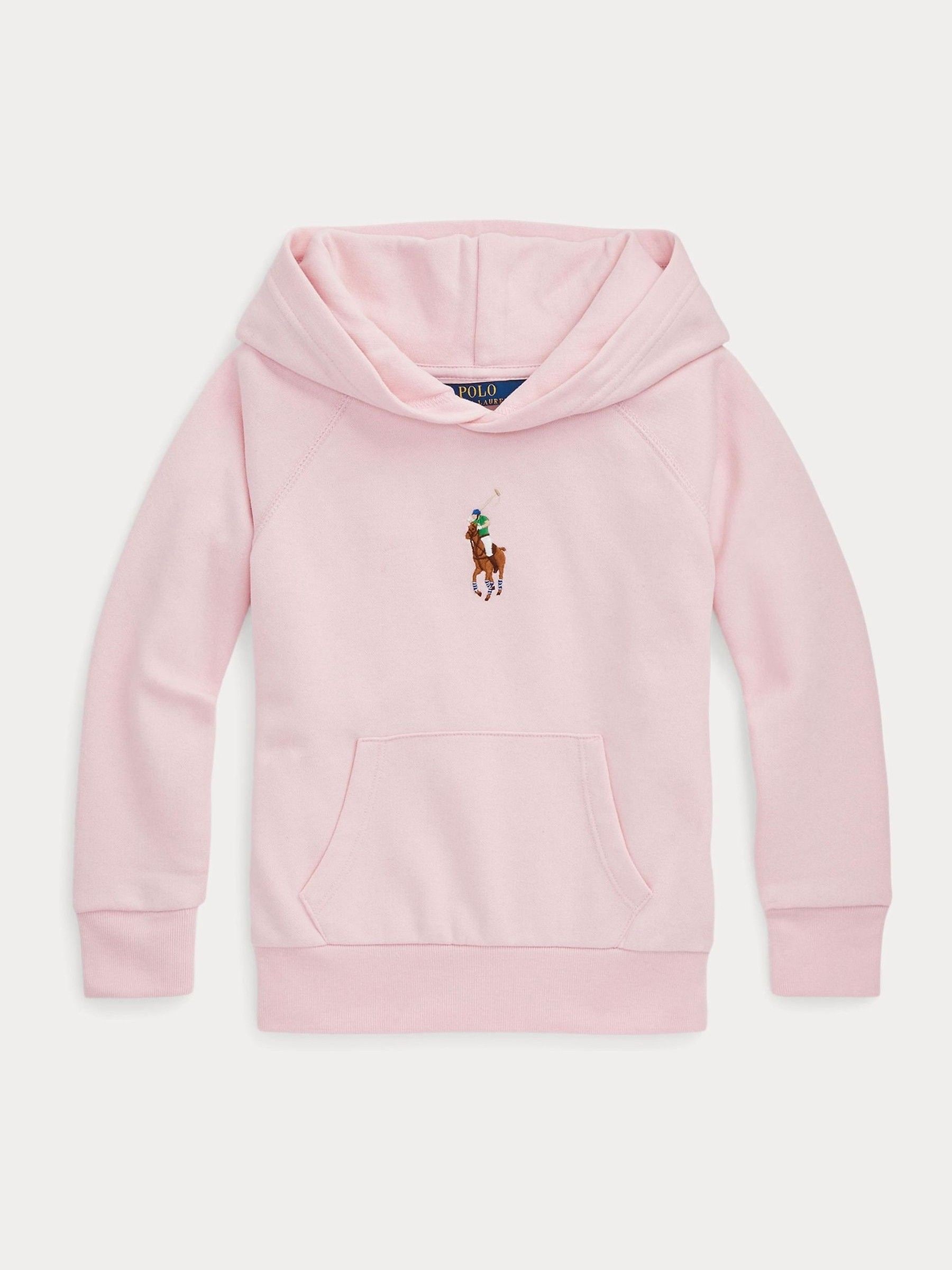 Buy Polo Ralph Lauren Pink Pony Logo Hoodie from Next USA