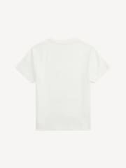 Polo Ralph Lauren White Polo Bear Graphic Print T-Shirt - Image 2 of 2