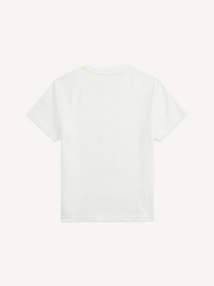 Polo Ralph Lauren White Polo Bear Graphic Print T-Shirt - Image 2 of 2