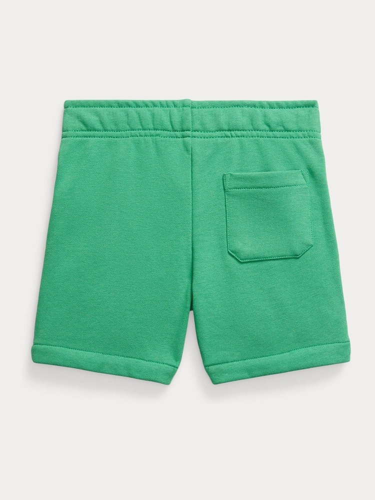 Polo Ralph Lauren Green Boys Jersey Stretch Shorts - Image 2 of 2 Polo Ralph Lauren Green Boys Jersey Stretch Shorts - Image 2 of 2