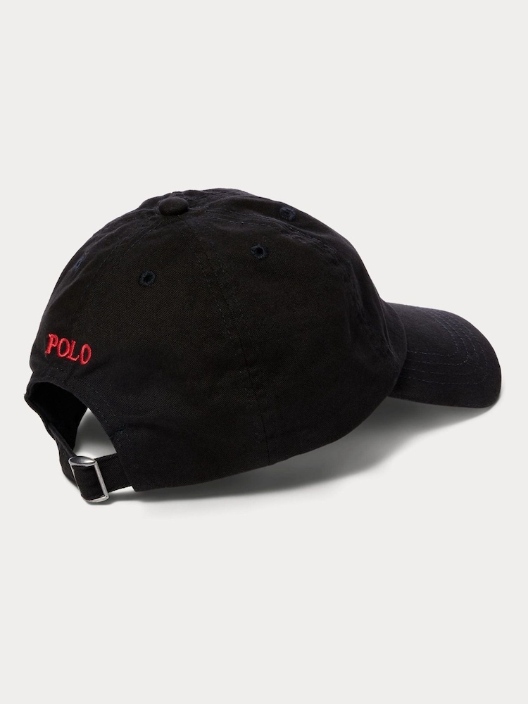 Polo Ralph Lauren Black Boys 100% Cotton Chino Ball Cap Hat - Image 2 of 2
