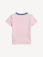 Polo Ralph Lauren Pink 100% Cotton Jersey Knit T-Shirt - Image 2 of 2