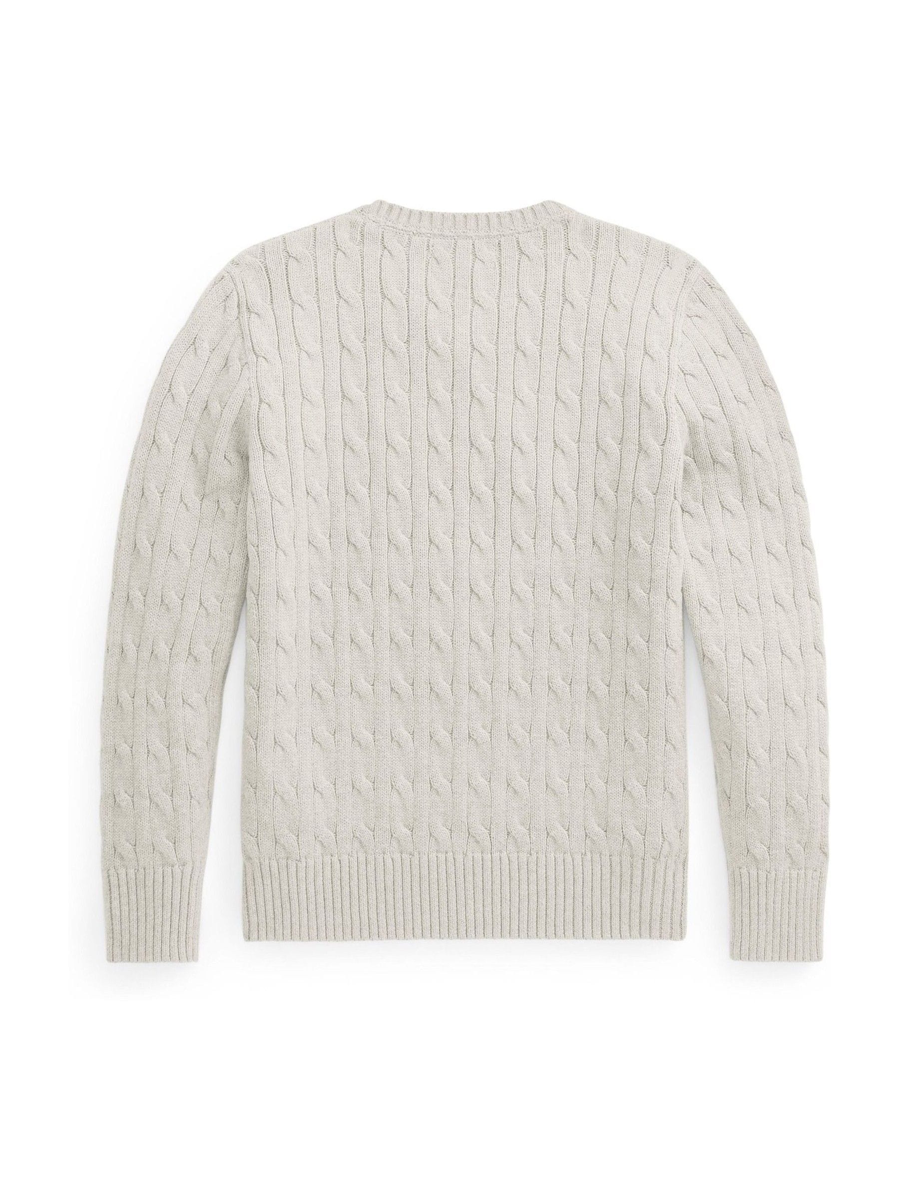 Polo Ralph Lauren ケーブルニットセーター 長袖 クリーム POLO RALPH LAUREN（ポロ・ラルフローレン） セーター ニット ケーブル