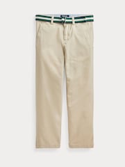Polo Ralph Lauren Natural Bedford Twill Stretch Chino Trousers - Image 4 of 5