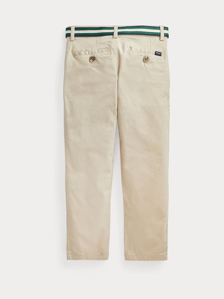 Polo Ralph Lauren Natural Bedford Twill Stretch Chino Trousers - Image 5 of 5