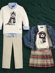 Polo Ralph Lauren Blue Iconic Pony Oxford Shirt - Image 3 of 4
