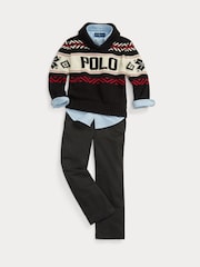 Polo Ralph Lauren Blue Iconic Pony Oxford Shirt - Image 4 of 4