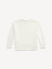 Polo Ralph Lauren Cream Graphic Fleece Long Sleeve Sweatshirt - Image 2 of 2