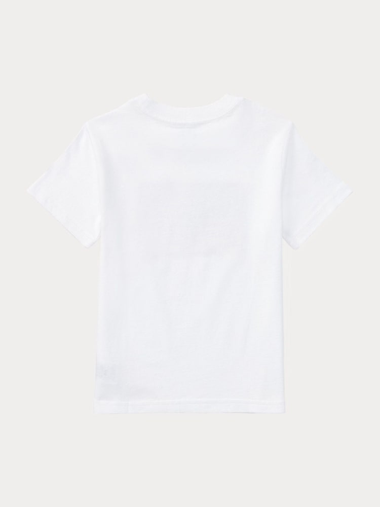 Polo Ralph Lauren White Big Pony Jersey T-Shirt - Image 2 of 2