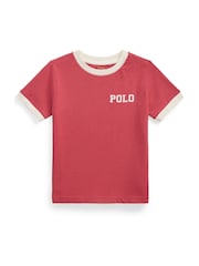Polo Ralph Lauren Red 26/1 Jersey Short Sleeve T-Shirt - Image 1 of 2