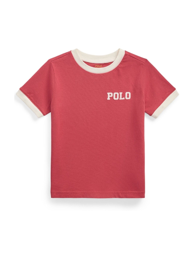 Polo Ralph Lauren Red 26/1 Jersey Short Sleeve T-Shirt - Image 1 of 2