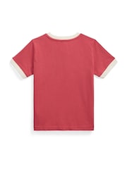 Polo Ralph Lauren Red 26/1 Jersey Short Sleeve T-Shirt - Image 2 of 2