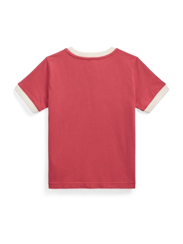 Polo Ralph Lauren Red 26/1 Jersey Short Sleeve T-Shirt - Image 2 of 2