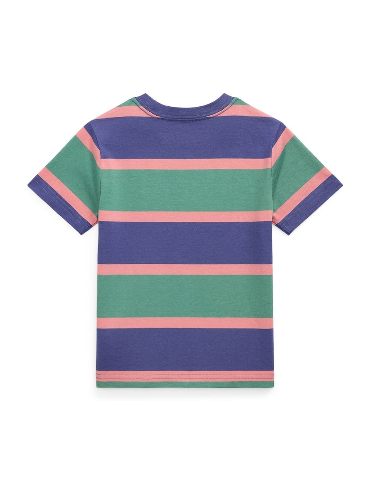 Polo Ralph Lauren Green 26/1 Jersey Short Sleeve 100% Cotton T-Shirt - Image 2 of 2