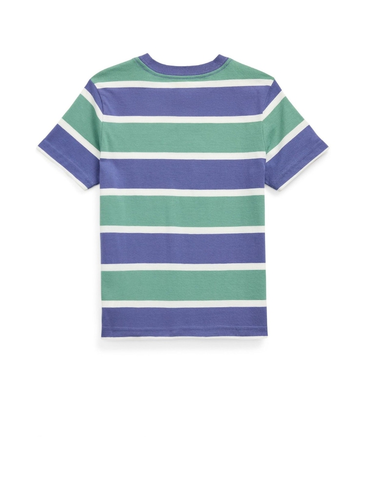 Polo Ralph Lauren Green 26/1 Jersey Short Sleeve 100% Cotton T-Shirt - Image 2 of 2
