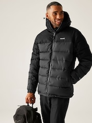 Regatta Black Aldthorn Heavyweight Padded Coat - Image 1 of 9