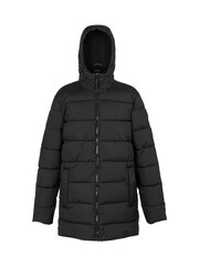 Regatta Black Lakiver Heavyweight Water Repellent Finish Jacket - Image 6 of 7
