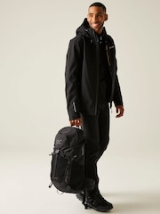 Regatta Black Birchdale II Isotex Stretch Waterproof Full Zip Jacket - Image 3 of 9