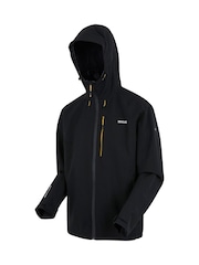 Regatta Black Birchdale II Isotex Stretch Waterproof Full Zip Jacket - Image 8 of 9