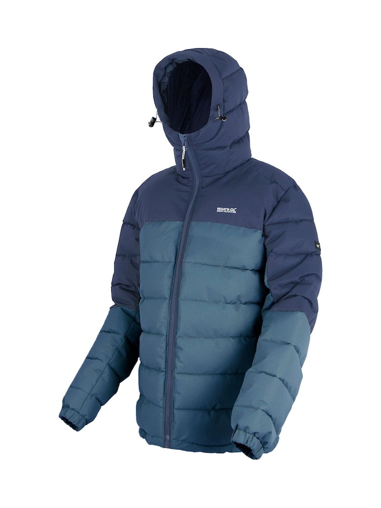 Regatta Blue Aldthorn Heavy weight Water Repellant Full Zip Jacket - Image 9 of 9 Regatta Blue Aldthorn Heavy weight Water Repellant Full Zip Jacket - Image 9 of 9