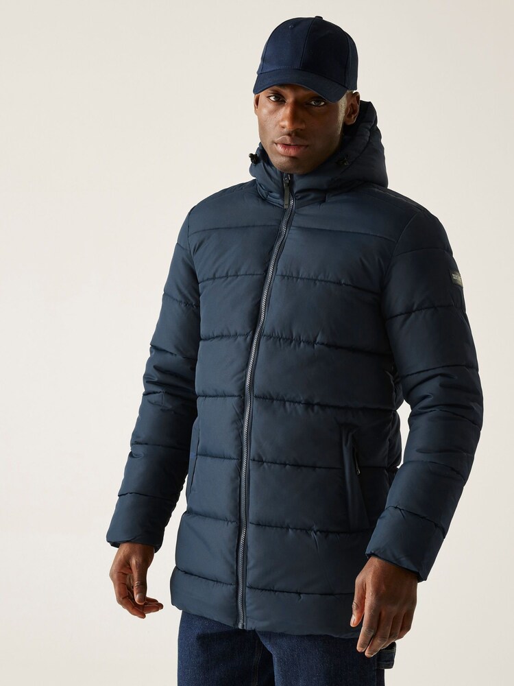 Regatta Blue Lakiver Heavyweight Water Repellent Finish Jacket - Image 2 of 8