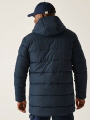 Regatta Blue Lakiver Heavyweight Water Repellent Finish Jacket - Image 3 of 8