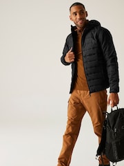 Regatta Black Helfa Midweight Padded Jacket - Image 6 of 10