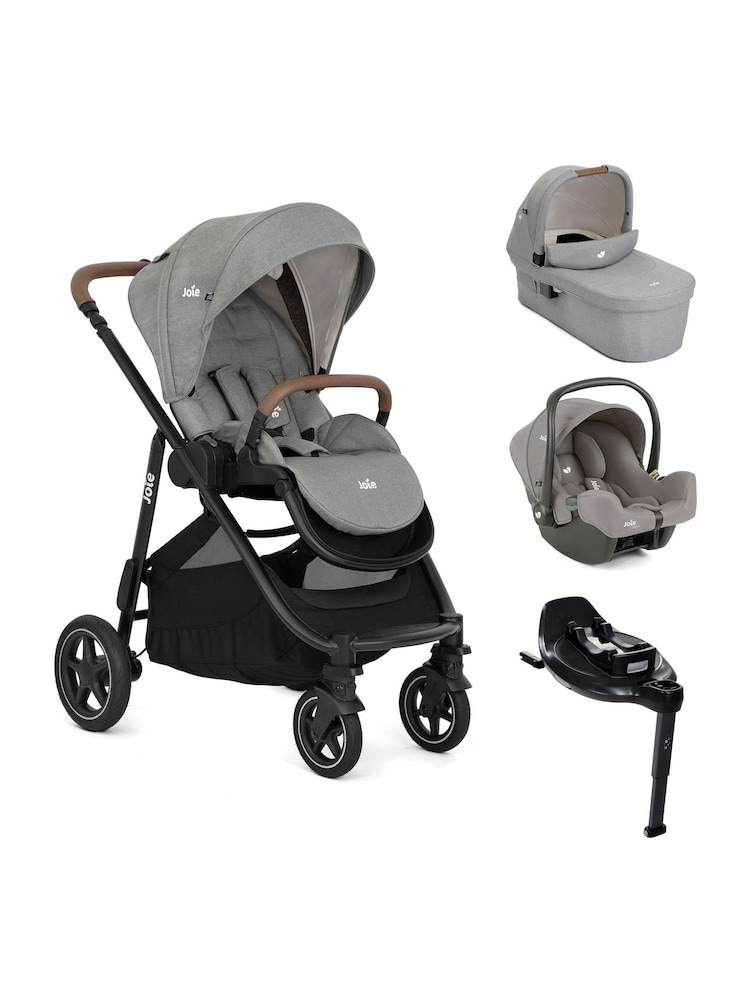 Joie Pebble Versatrax On The Go Encore Travel System Pushchair Bundle - Image 1 of 8