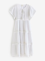 Aspiga White Malaya 100% Cotton Dress - Image 5 of 5