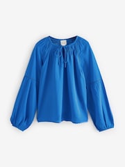 Aspiga Blue Ida 100% Cotton Top - Image 3 of 3