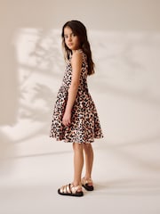 Animal Print Scuba Bow Dress (1.5-16yrs) - Image 4 of 5