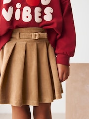 Marrón neutro - Cord Skirt (3-16yrs) - Imagen 1 de 8