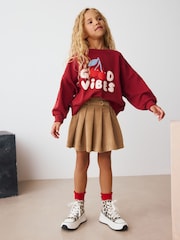 Marrón neutro - Cord Skirt (3-16yrs) - Imagen 4 de 8