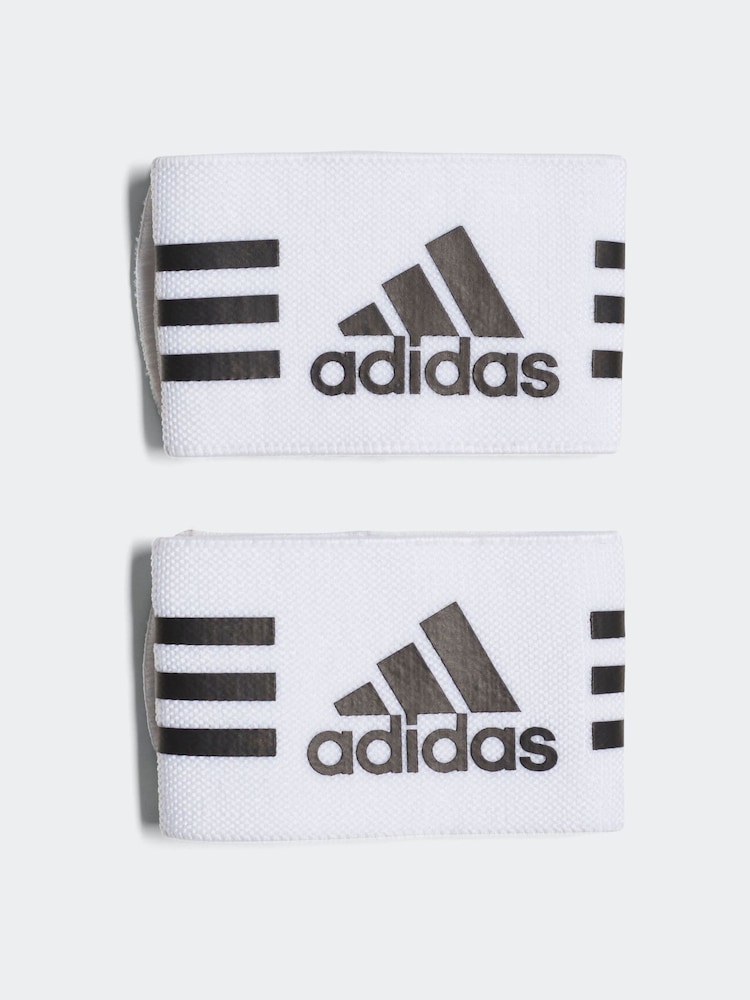 adidas White/Black Ankle Straps Football Equipments - Image 1 of 5