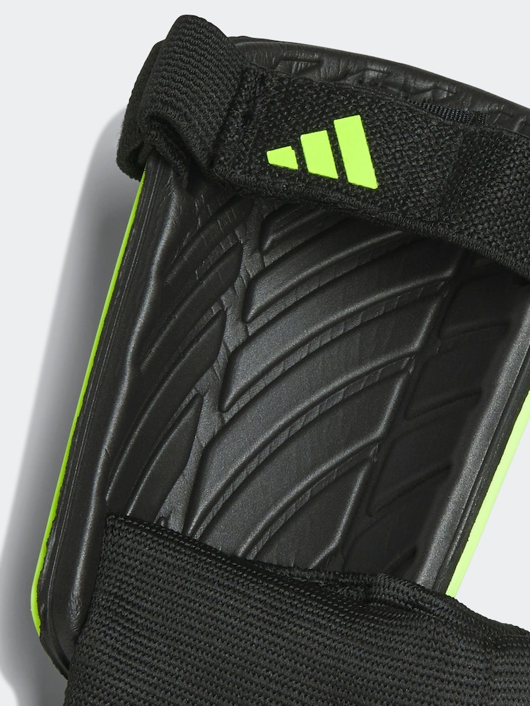 adidas Yellow/Black Kids Tiro Match Shin Guards - Image 3 of 3