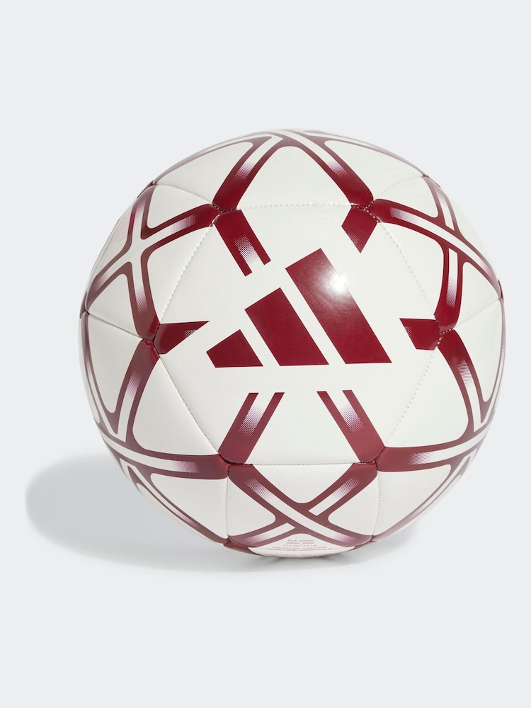 adidas White Starlancer Club Ball - Image 1 of 4