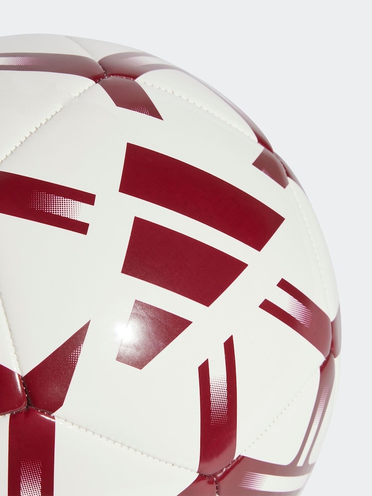adidas White Starlancer Club Ball - Image 4 of 4