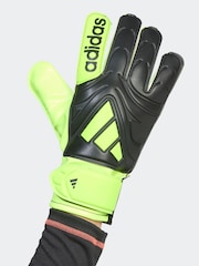 adidas Black/Lime Copa Club Goalkeeper Gloves - Image 2 of 6