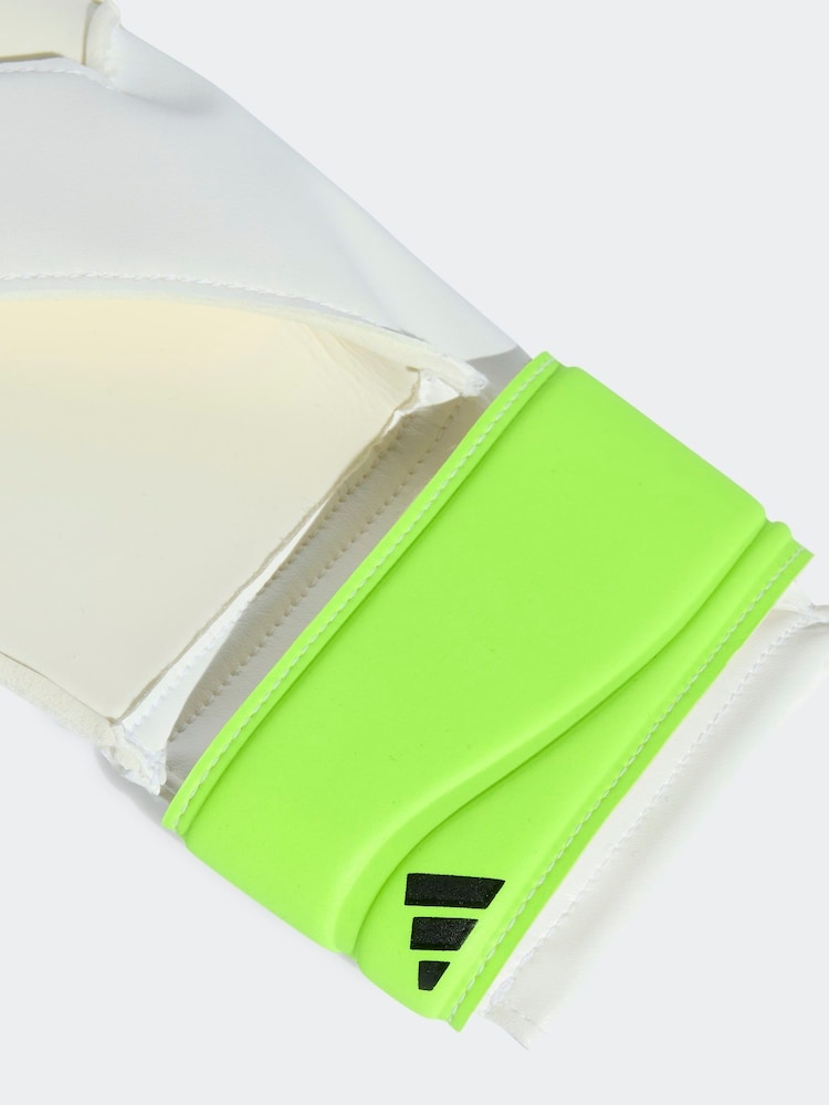 adidas Yellow/Black Kids Predator Training Goalkeeper Gloves - Image 3 of 3