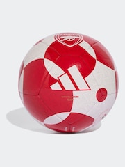 adidas White/Burgundy Arsenal Home Club Ball - Image 1 of 4