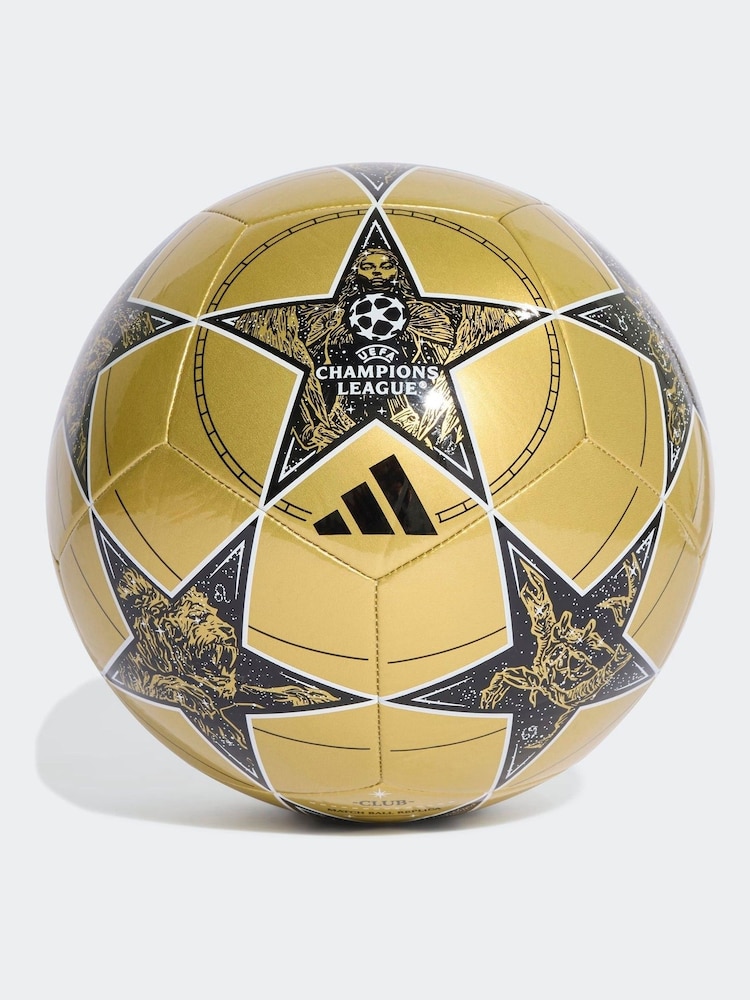 adidas Gold (Metal) UCL Club 25/26 League Stage Ball - Image 1 of 4