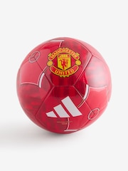 adidas Red Manchester United Home Club Ball - Image 1 of 1