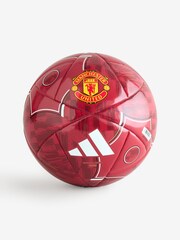 adidas Red Manchester United Home Mini Ball - Image 1 of 1