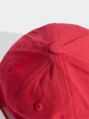 adidas Red/Black Kids Manchester United Cap - Image 3 of 3