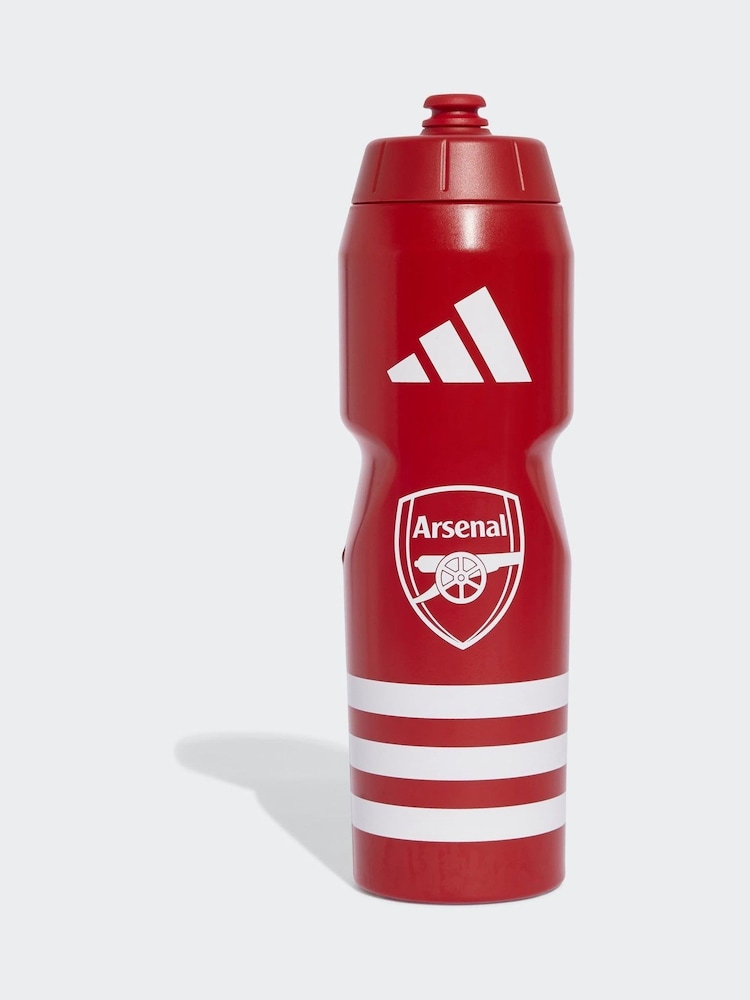 adidas Red/White Arsenal Water Bottle - Image 1 of 3