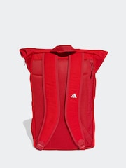 adidas Red/White Arsenal Backpack - Image 2 of 5