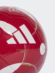 adidas Red/White Liverpool FC Home Club Ball - Image 3 of 4